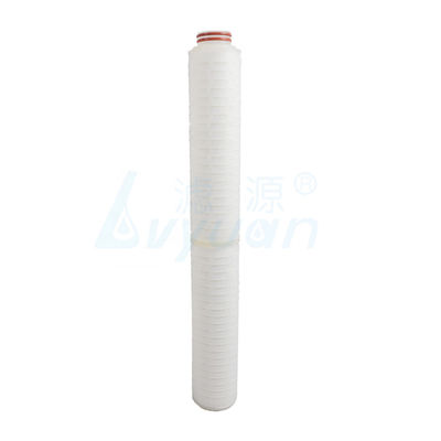 ISO9001 115mm OD 50um 폴리프로필렌 주름 필터 카트리지